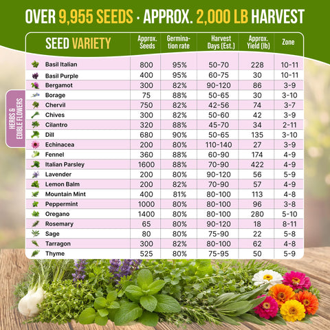 Organo Republic seed packets with QR guide for growing tips.