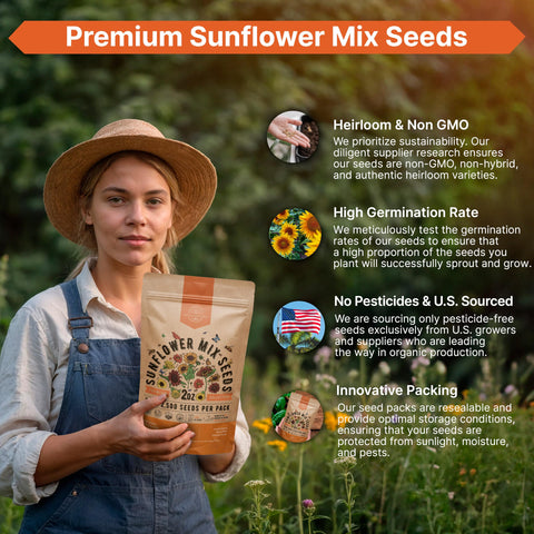 Two-year shelf life supports planning seasonal plantings.