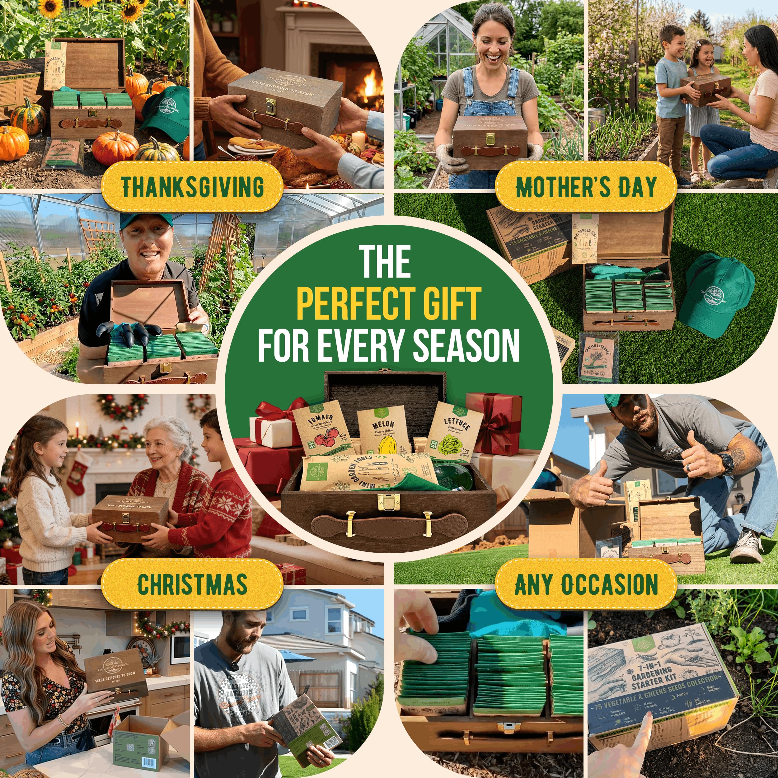 Organo Republic USA-sourced seeds support sustainable gardening