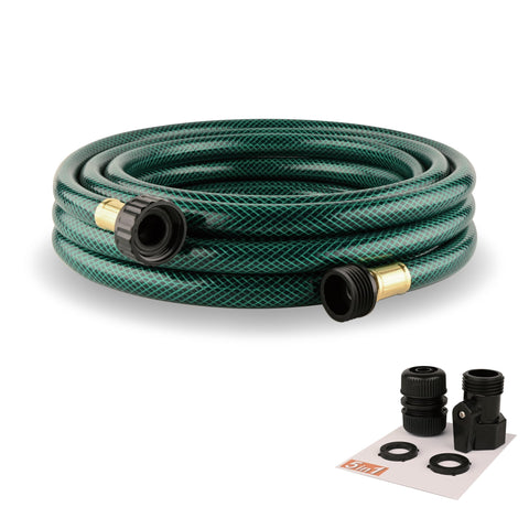 Orgrimmar 20ft lightweight PVC hose with braided layer for easy handling and flexibility.
