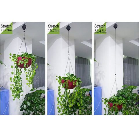 Orgrimmar adjustable hanging length clip showing height options