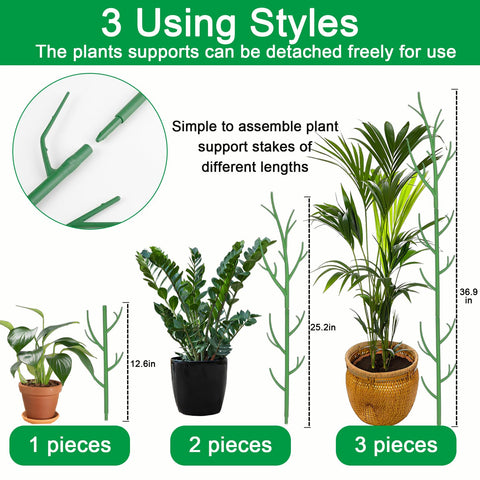 Orgrimmar multi purpose plant trellis stakes for climbers and sunflowers