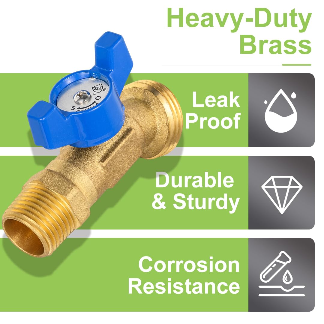 ORIANSE 3/4-inch GHT outlet closeup shows hose threading compatibility.