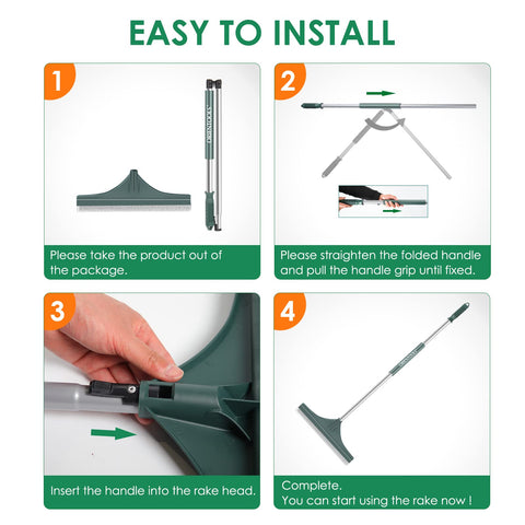 Easy install with center lock for quick setup.