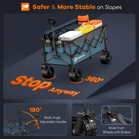 Originsure 600D fabric resists wear for long-term use.