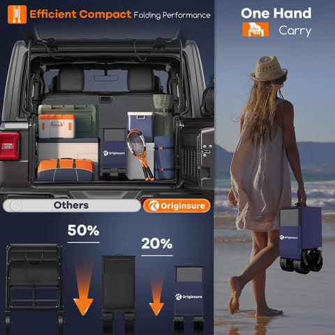 Originsure adjustable rebound handle adapts to user height for comfortable pulling