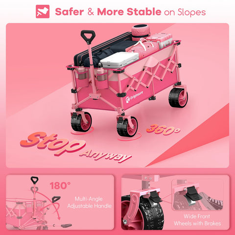 Originsure 360-degree front brakes improve control on rough surfaces