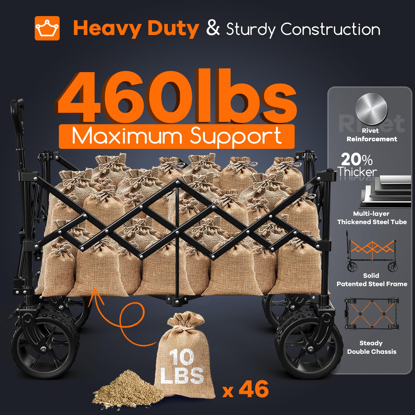 Originsure all-terrain wheels 7x4 navigate uneven surfaces with stability