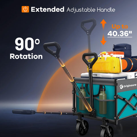 Originsure waterproof fabric keeps contents dry during rain or splashes