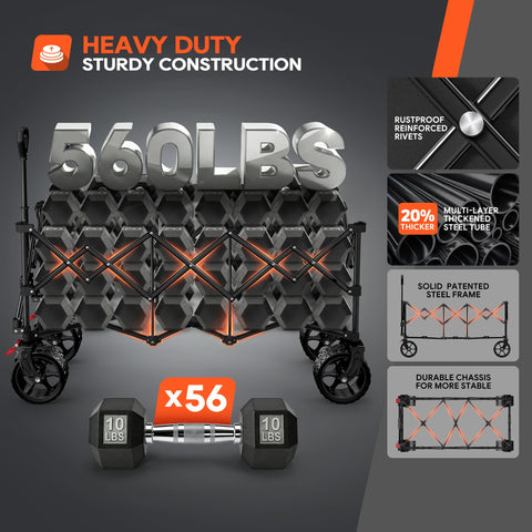 Originsure folded-size compact for trunk storage and small spaces