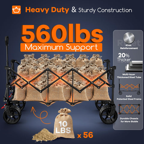 Originsure all-terrain wheels roll smoothly on grass and sand