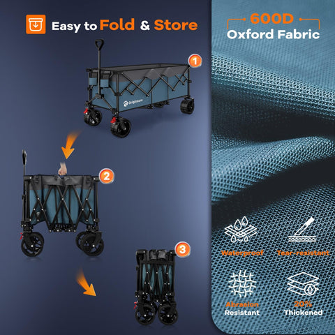 Originsure storage cover and strap simplify transport and organization