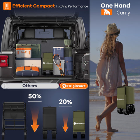 Originsure heavy-duty metal frame for lasting durability