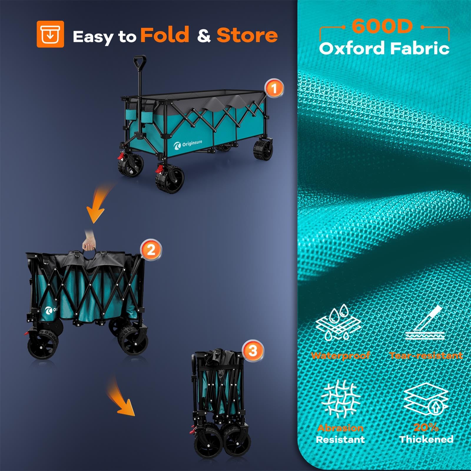 Originsure ready-to-use right out of the box with accessories.