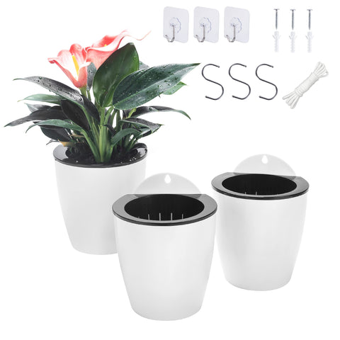 ORIMERC self-watering wall planter for vertical gardens