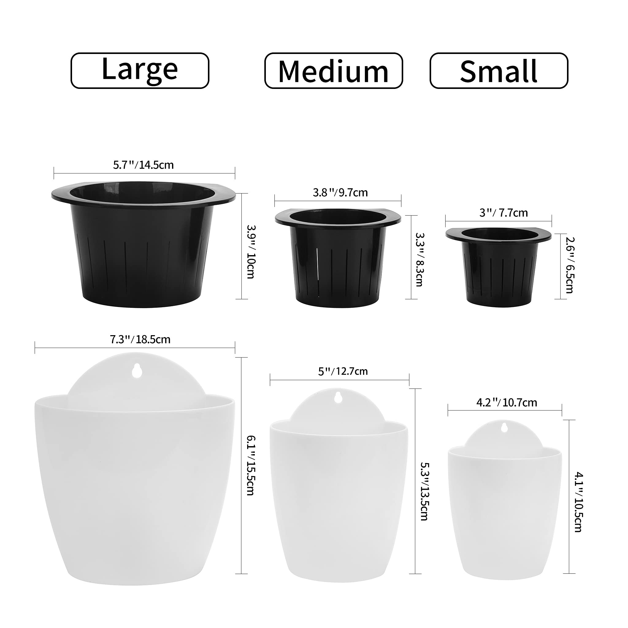 ORIMERC included hooks, screws, and wick kit simplify setup on any wall.