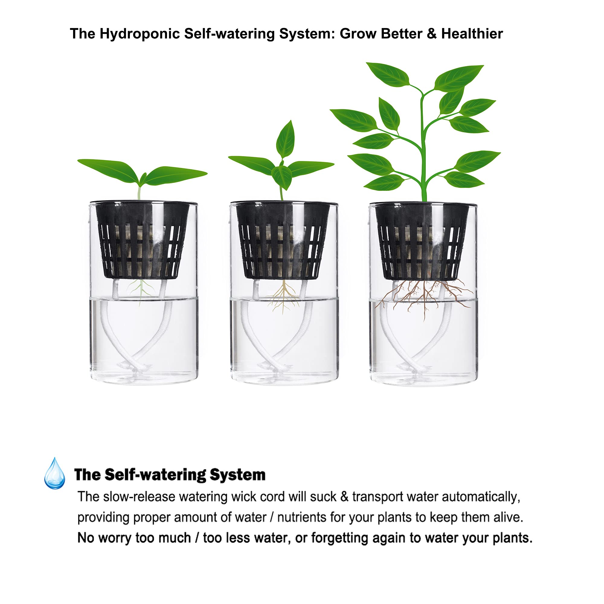 ORIMERC durable reusable pots are built for long-term hydroponic use.