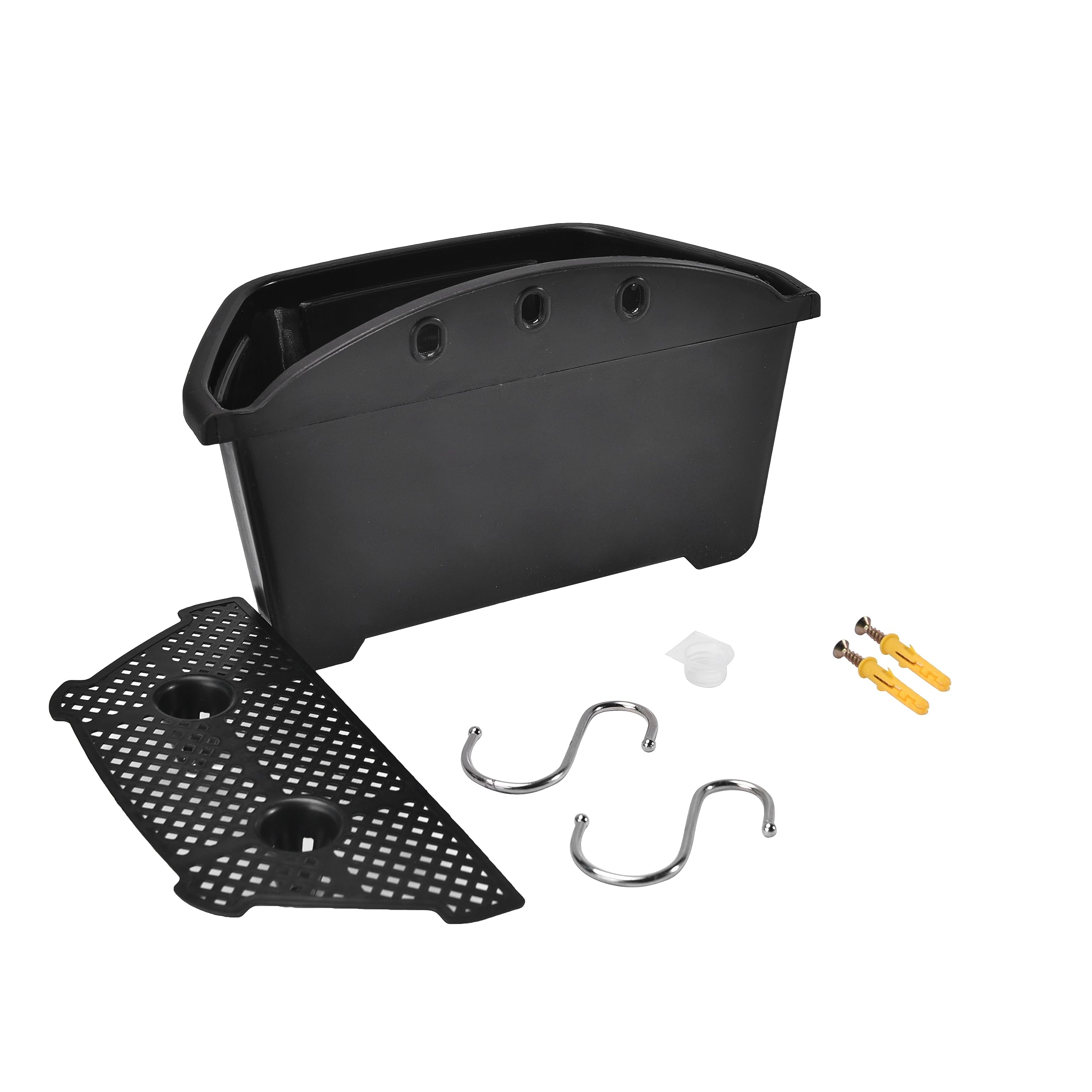 ORIMERC includes hooks and trays for quick setup.