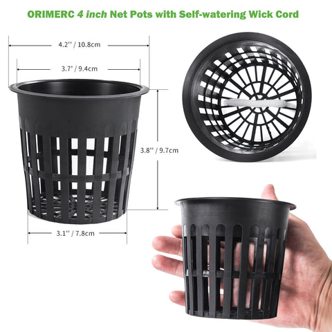 Orimerc self-watering rope demonstrates capillary action for vacation watering.