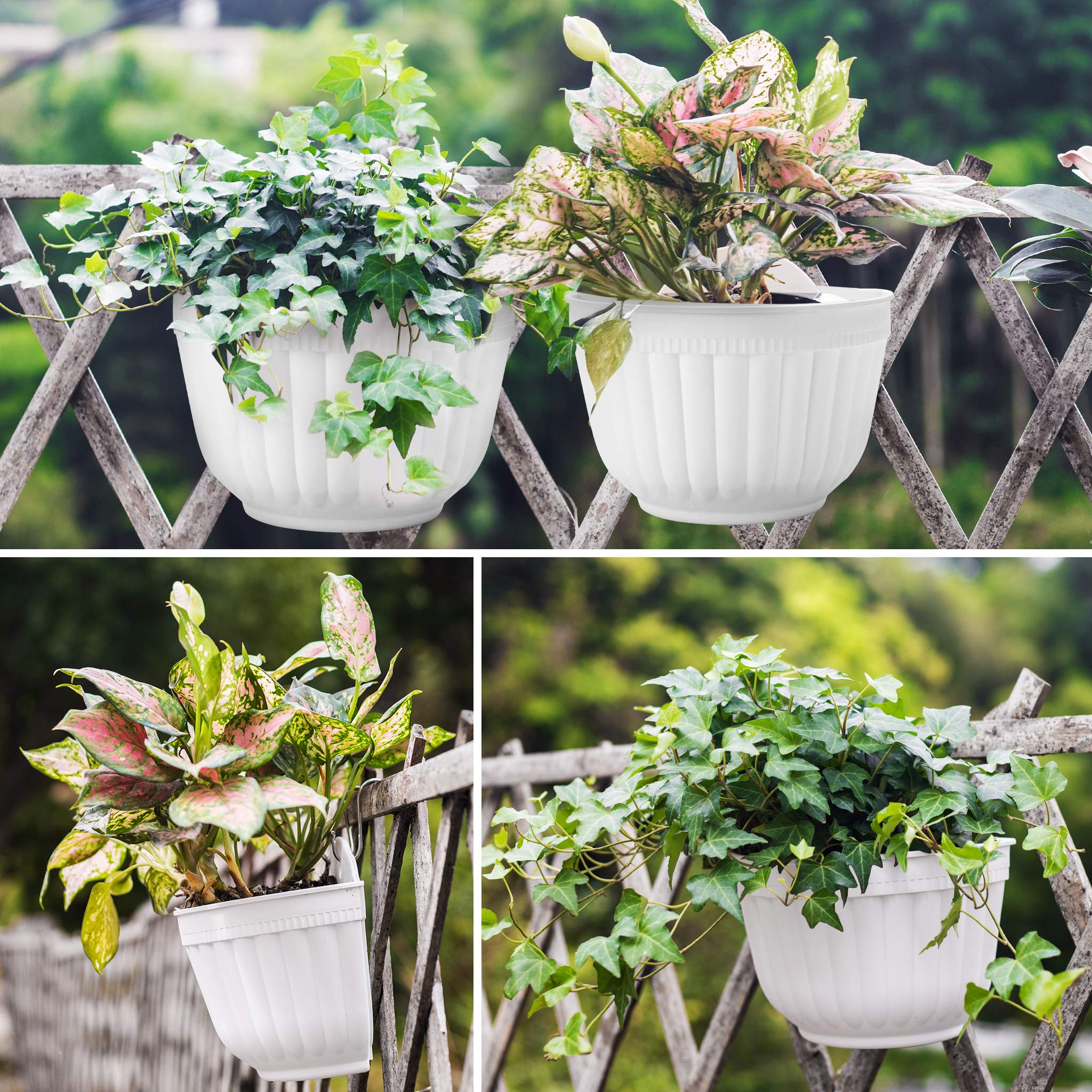 ORIMERC wicking and drainage design helps plants stay hydrated between waterings.