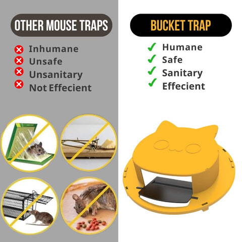 ORIVO durable bucket lid withstands repeated trapping sessions.