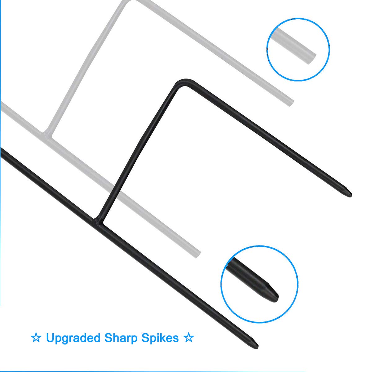 ORIZZP 3-piece assembly enables easy storage and tool-free setup