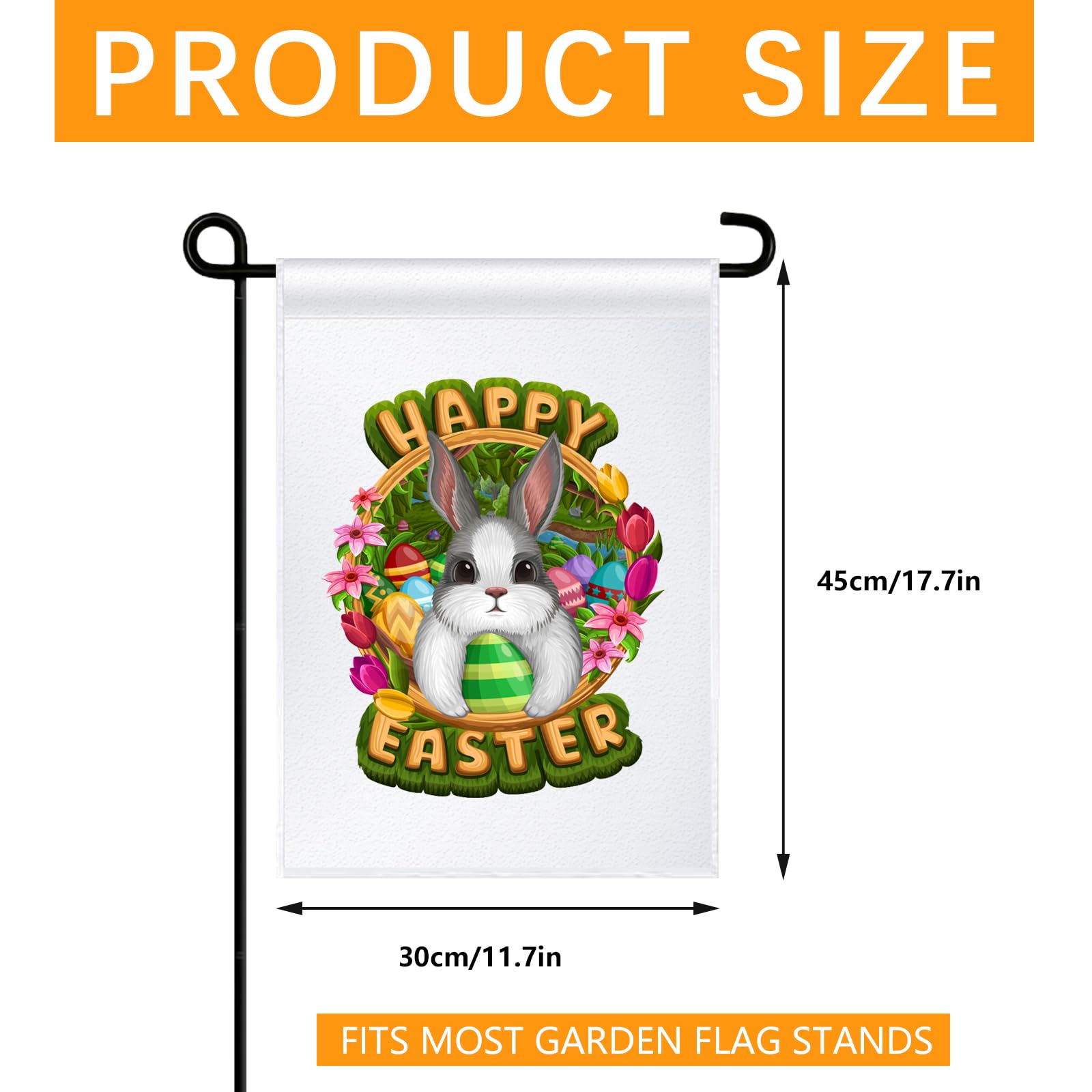 ORJ blank sublimation flags on polyester for DIY designs.