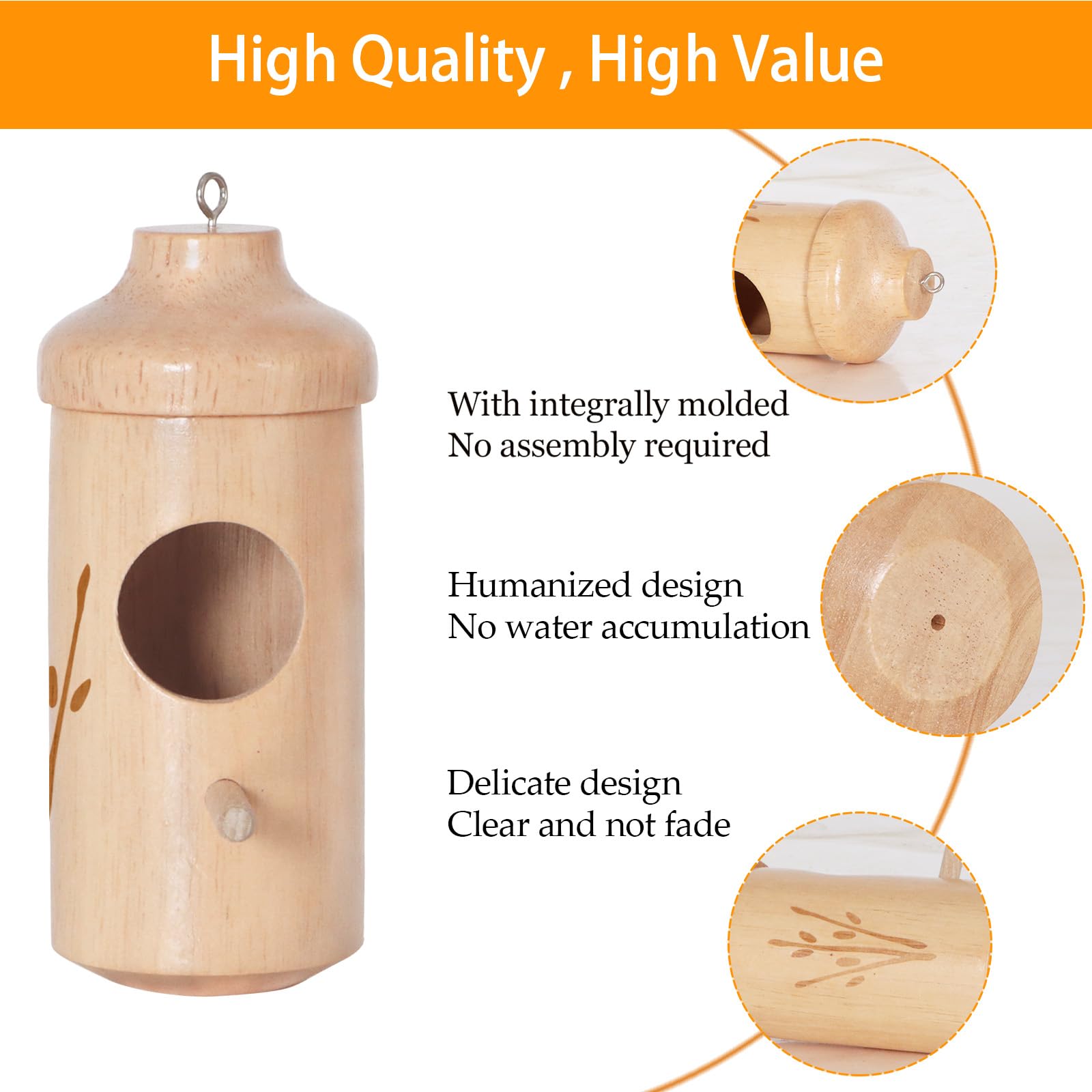 OROGHT Hummingbird House gift pack ideal for nature lovers and bird enthusiasts