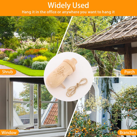 OROGHT Hummingbird House displayed indoors or outdoors for versatile decor