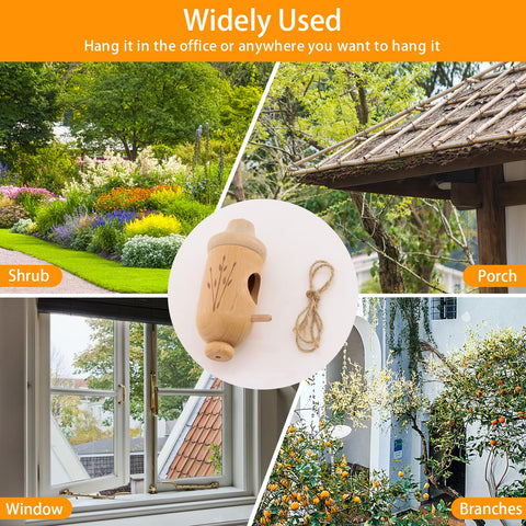 OROGHT outdoor birdhouse makes a thoughtful gift for nature lovers.