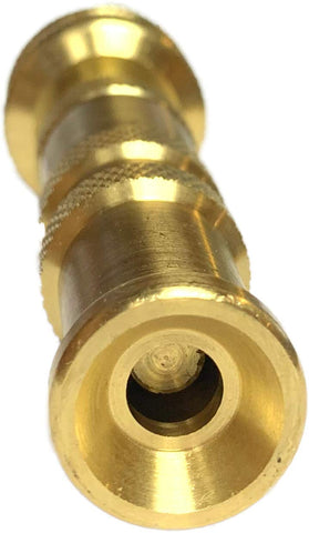 Orrco Brass Hose Nozzle durable design resists cracking during outdoor tasks.