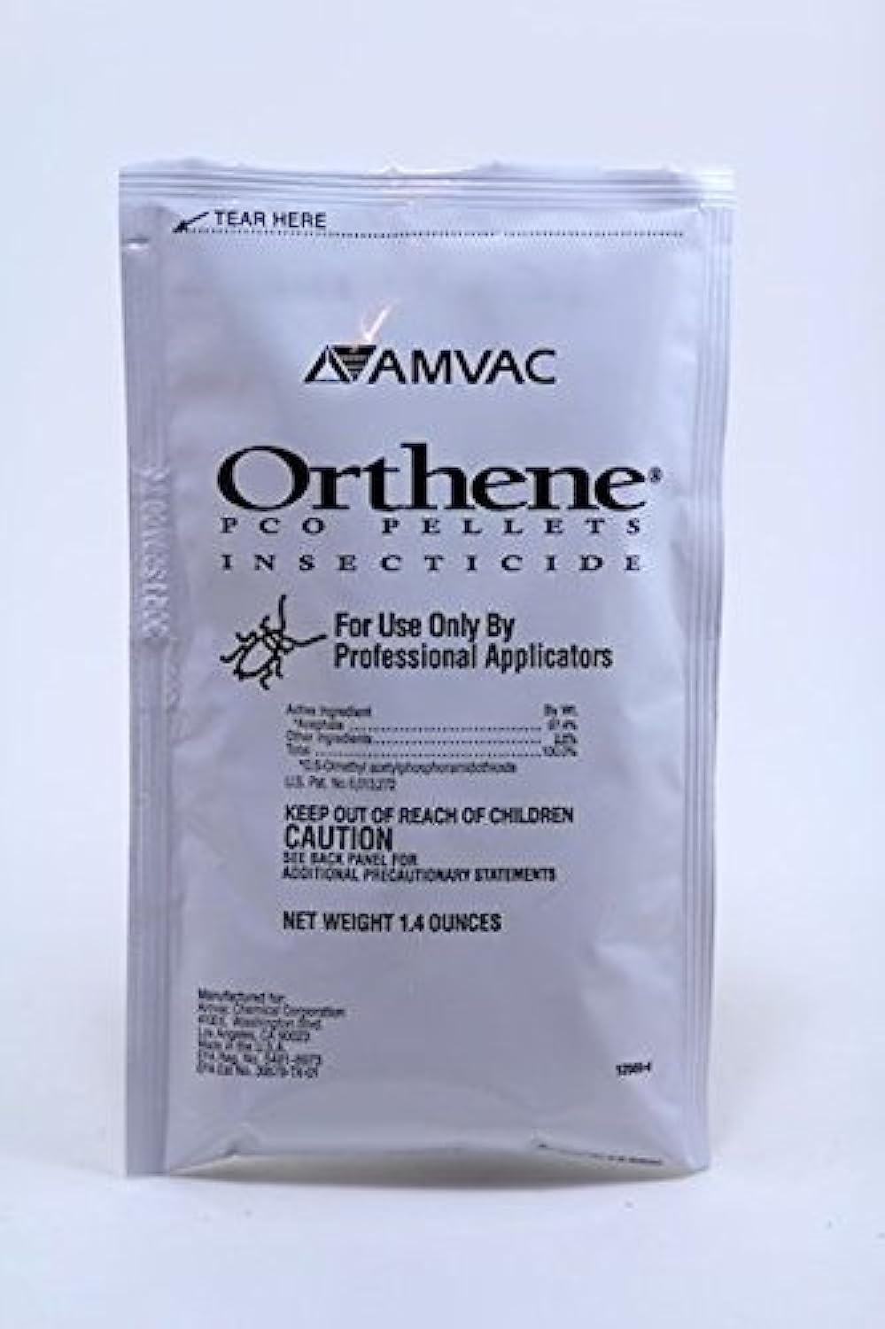Orthene PCO pellets package ready for home use to help control roaches.