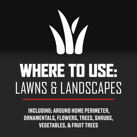 Ortho BugClear foundation spray targets pests around home perimeter.