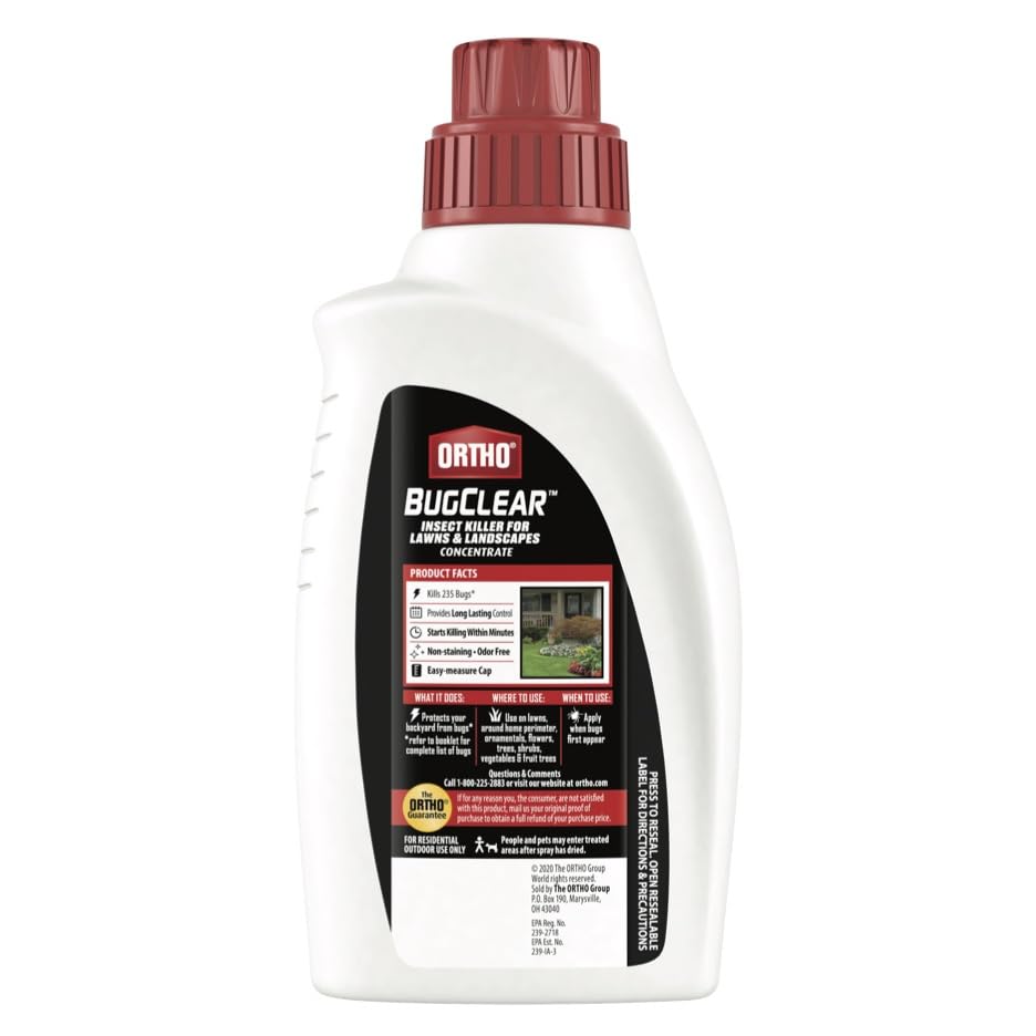 Ortho BugClear covers up to 5,300 sq ft of lawn