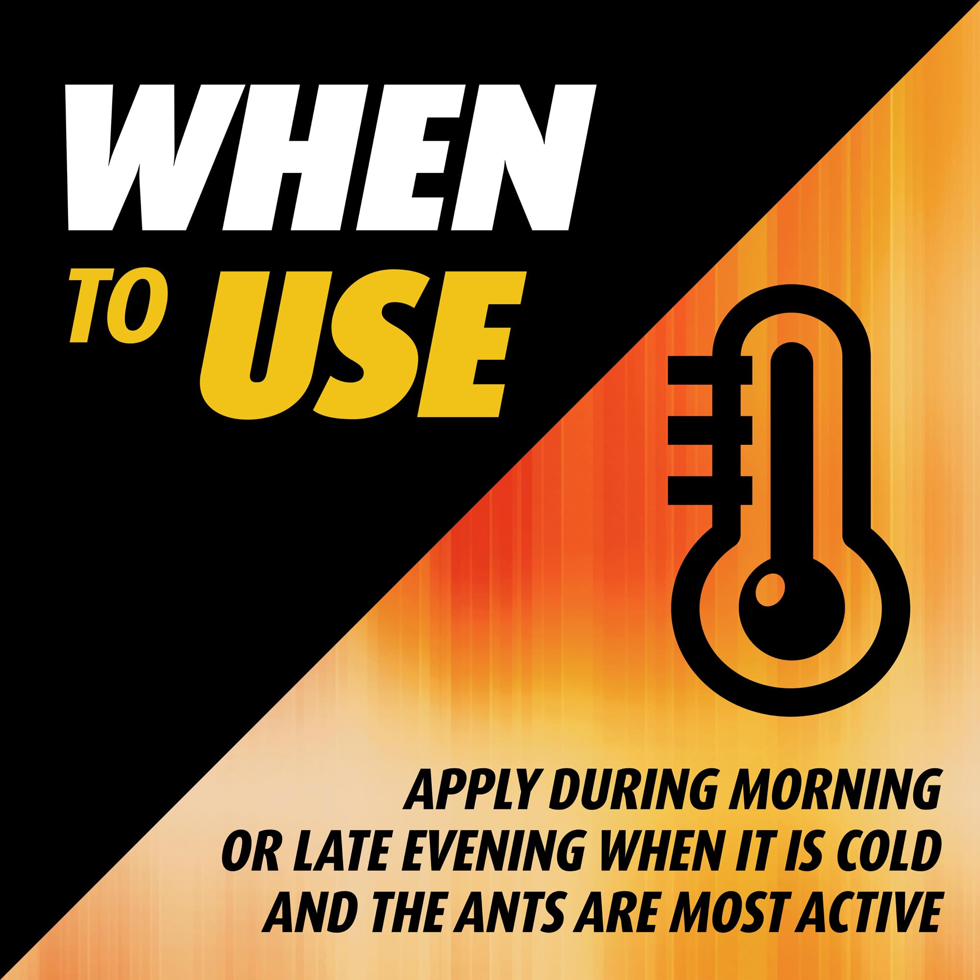 Ortho Fire Ant Killer Broadcast Granules applied on turf to kill fire ants within minutes