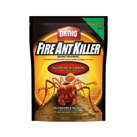 Ortho Fire Ant Killer Mound Treatment1 bag ready for outdoor lawn control.