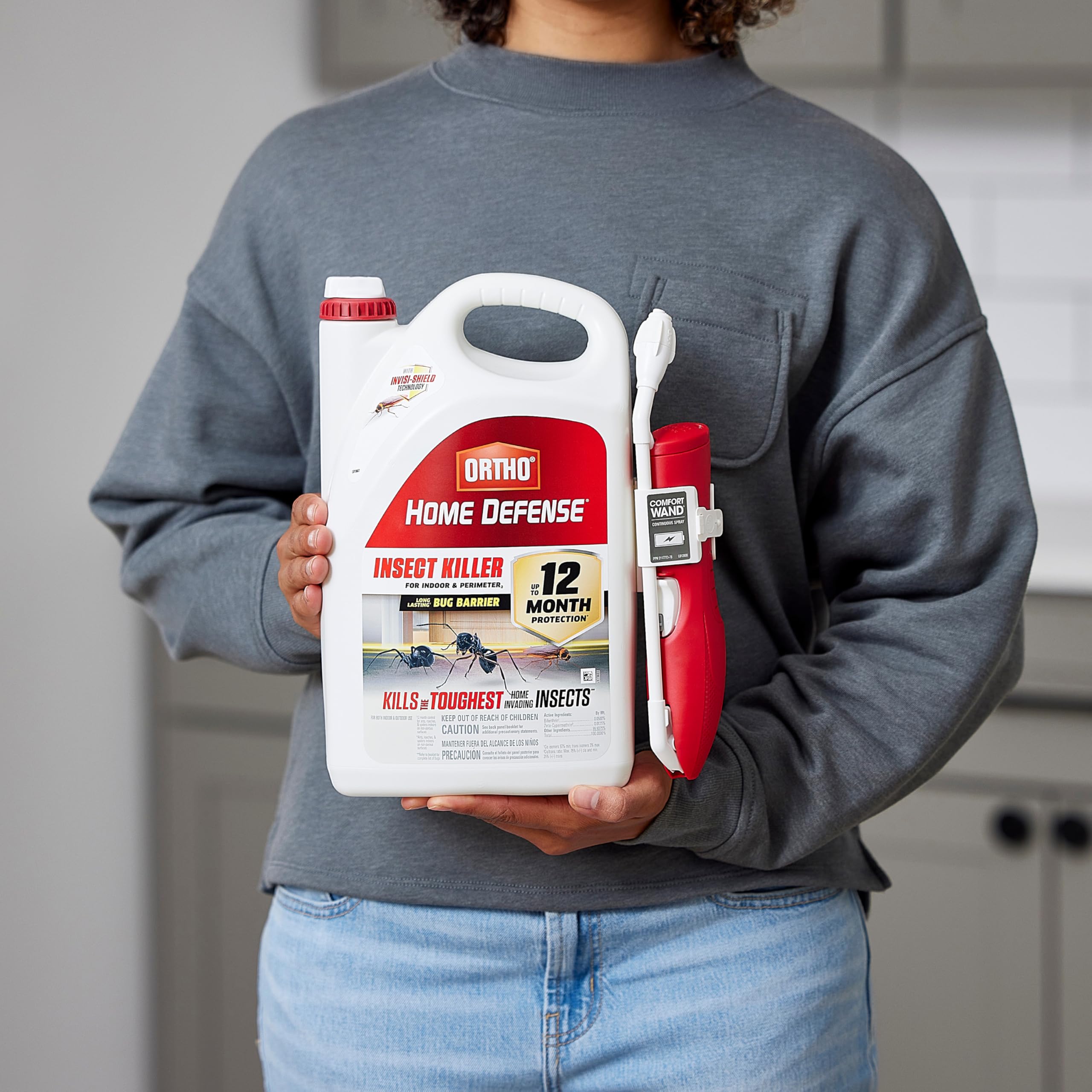 Ortho four-bottle bundle offers ready-to-use supply for multi-room coverage.