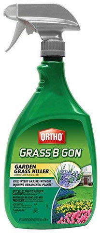 Ortho Grass B Gon garden grass killer spray bottle for non-edible areas with two 24 oz bottles