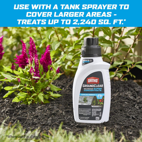 Ortho GroundClear DIY-friendly concentrate for spray application.