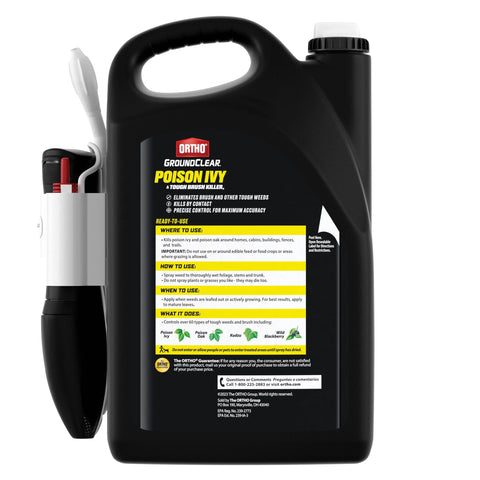 Ortho GroundClear targets poison ivy and tough brush for area treatment
