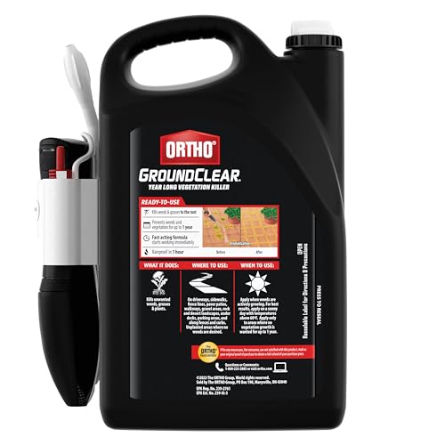 Ortho GroundClear with continuous spray for easy home weed removal.