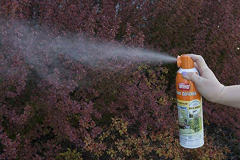 Ortho Home Defense Area Fogger protects outdoor areas from mosquitoes and common pests.