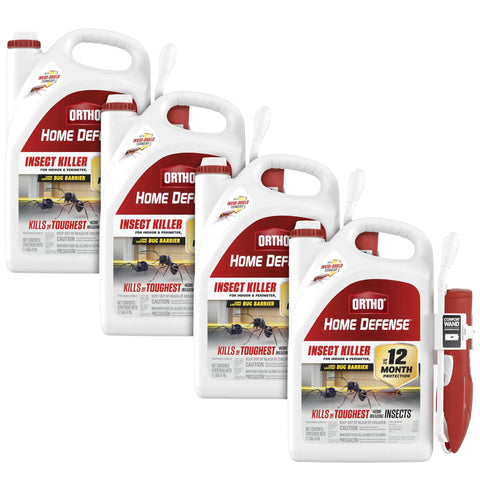 Ortho Home Defense bottle front view for convenient indoor and perimeter protection.