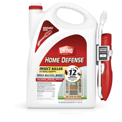 Ortho Home Defense Comfort Wand in use for continuous spray coverage