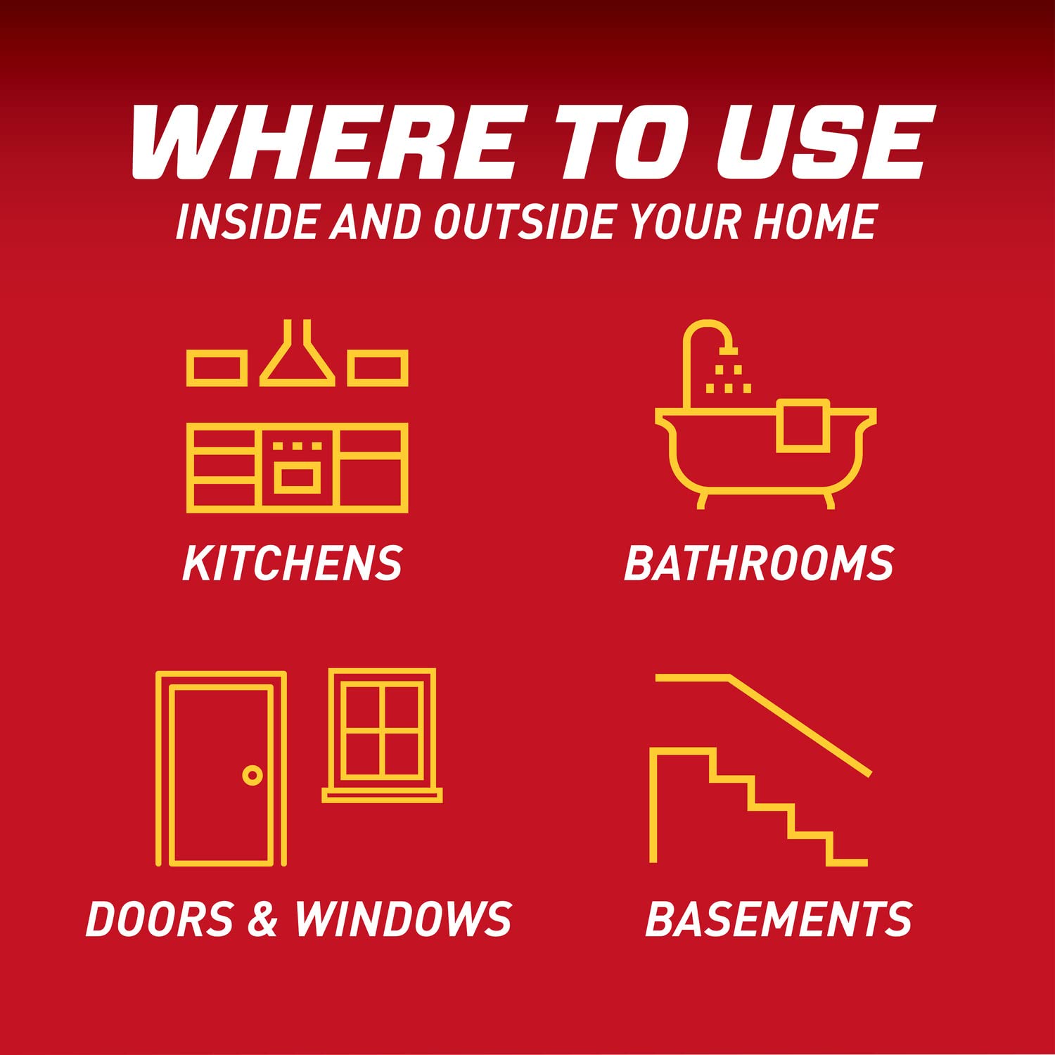 Ortho Home Defense dries clear with no strong odor