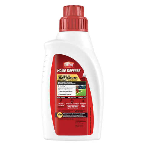 Ortho Home Defense foundation perimeter treatment around your home to limit bug entry