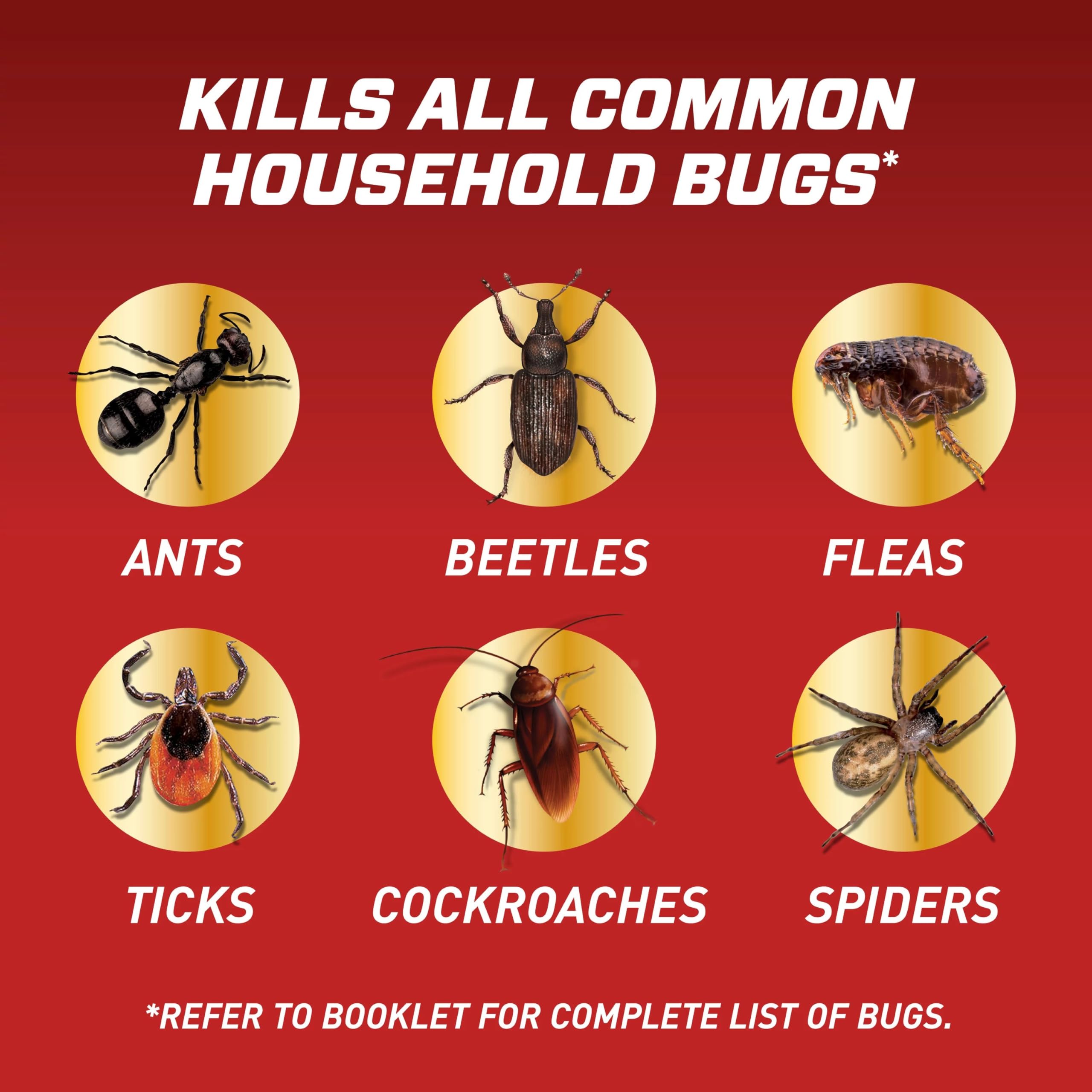 Ortho Home Defense kitchen-bathroom scene enables safe indoor pest control