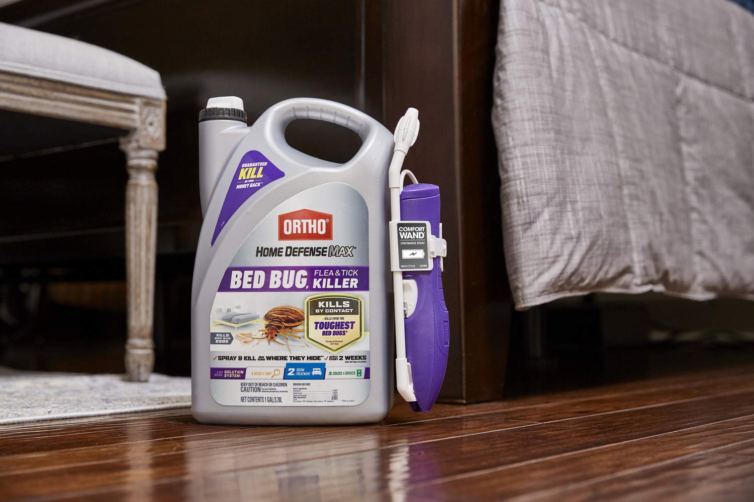 Ortho Home Defense Max around baseboards provides targeted protection in high-traffic areas.