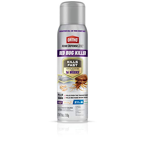 Spray action shot of Ortho Bed Bug Killer for fast spot treatment