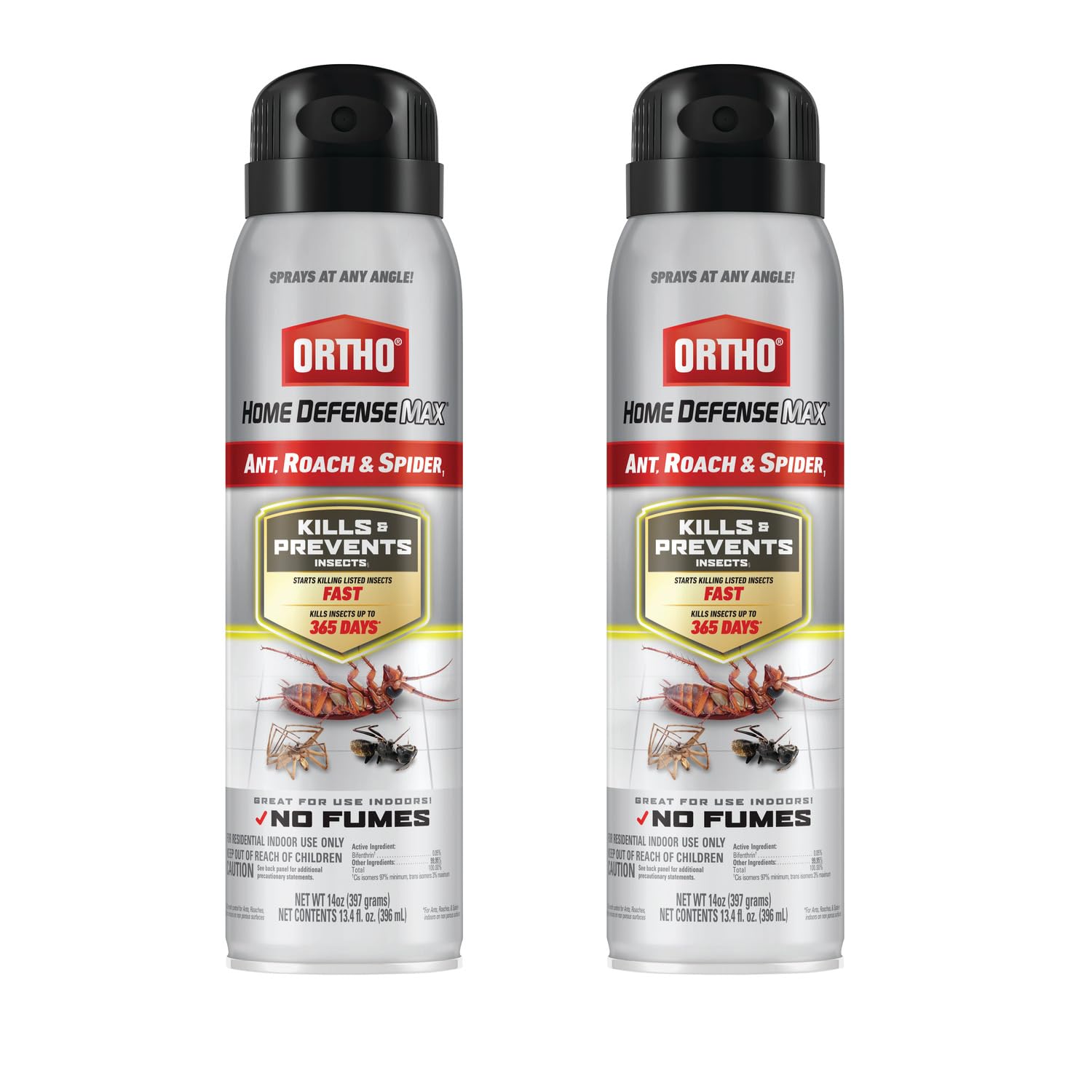 Ortho Home Defense Max bottle angled spray reaches cracks for fast indoor control